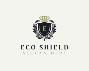 Royalty Shield Hotel logo design