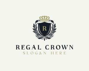 Royalty Shield Hotel logo design