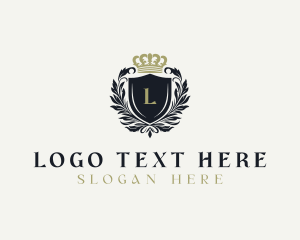 Royal - Royalty Shield Hotel logo design