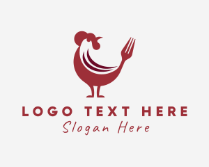 Poultry - Chicken Restaurant Diner logo design