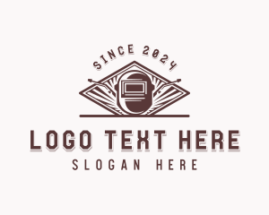 Industrial - Welder Mechanic Steelworks logo design