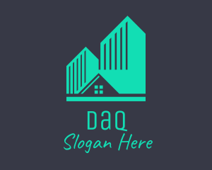 Green Apartment Housing  Logo