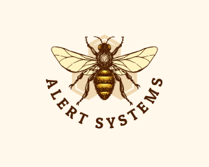 Honey Bee Apiary logo design