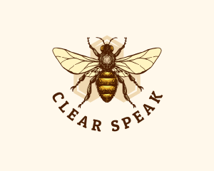 Honey Bee Apiary logo design