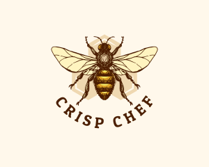 Honey Bee Apiary logo design