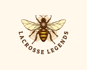 Honey Bee Apiary logo design