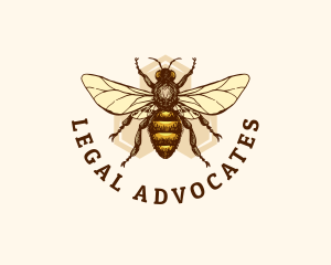 Honey Bee Apiary logo design