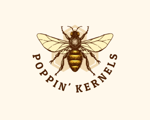 Honey Bee Apiary logo design