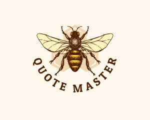 Honey Bee Apiary logo design