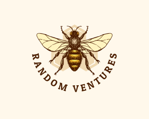 Honey Bee Apiary logo design