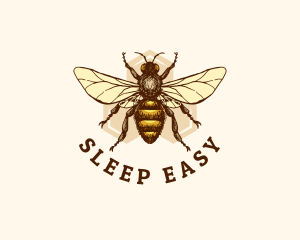 Honey Bee Apiary logo design