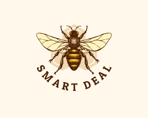 Honey Bee Apiary logo design