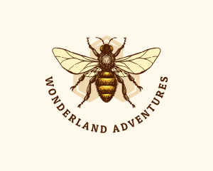 Honey Bee Apiary logo design