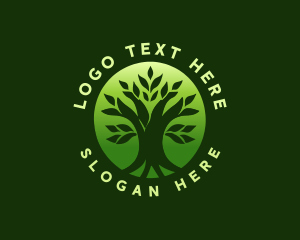 Landscaper - Forest Park Tree logo design