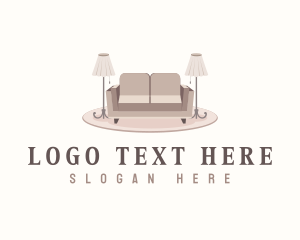 Couch - Sofa Couch Furniture logo design