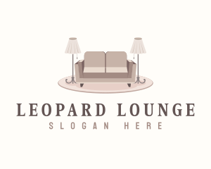 Sofa Couch Furniture logo design