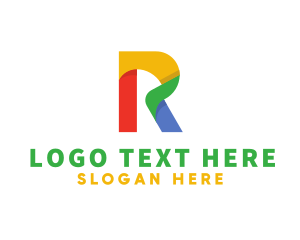 Modern Letter R Business Logo