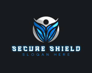 Security Shield Leader logo design