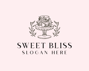 Sugar - Wedding Catering Cake logo design