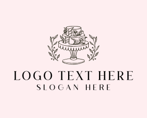 Food Blog - Wedding Catering Cake logo design