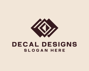 Flooring Pattern Tile Design logo design