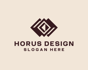 Flooring Pattern Tile Design logo design