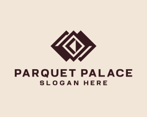 Parquet - Flooring Pattern Tile Design logo design