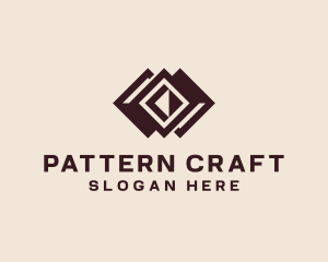 Flooring Pattern Tile Design logo design