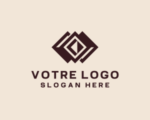 Flooring Pattern Tile Design logo design