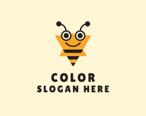 Animal - Star Bee Insect logo design