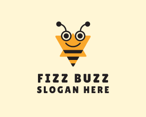 Star Bee Insect logo design