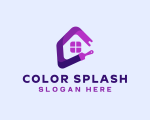 Paint Brush House logo design