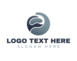 Professional - Abstract Wave Globe logo design