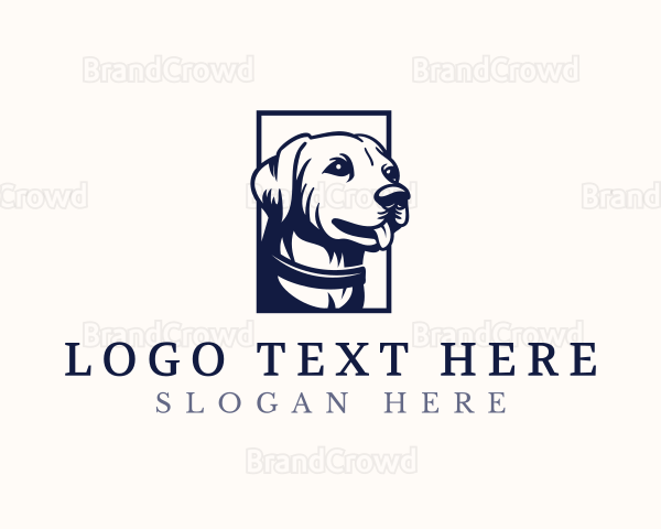 Pet Dog Animal Logo