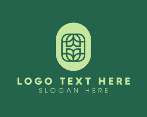 Plantation - Organic Eco Leaf logo design