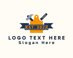 Hammer - Repair Toolbox Banner logo design