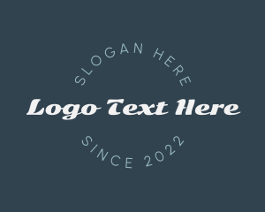 Old School - Hipster Retro Business Script logo design