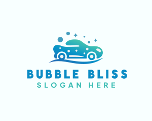 Bubble Shine Car Wash logo design