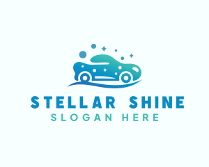 Bubble Shine Car Wash logo design