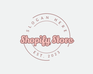 Cosmetics Store Business logo design