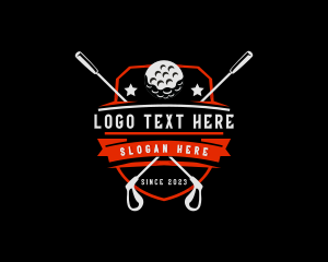 League - Tournament Golf Club logo design