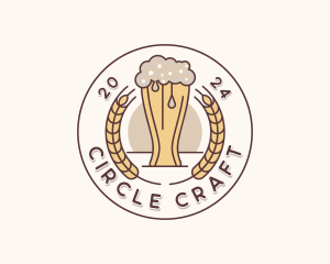 Beer Brewery Bar logo design