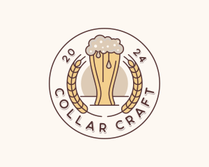 Beer Brewery Bar logo design