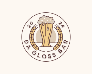 Beer Brewery Bar logo design