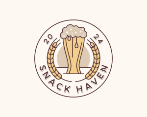 Beer Brewery Bar logo design