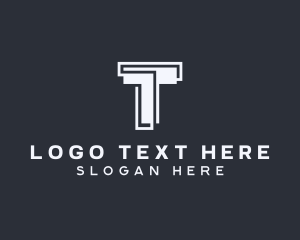 Generic Business Letter T Logo