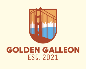 Golden Gate Bridge logo design