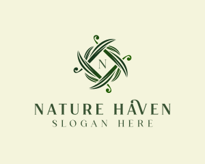 Nature Botanical Garden logo design