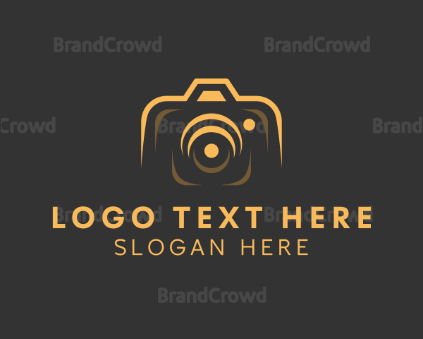 Camera Lens Photo Logo