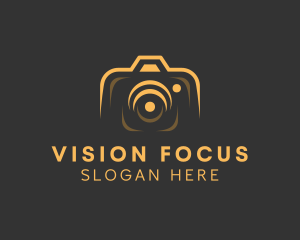 Lens - Camera Lens Photo logo design